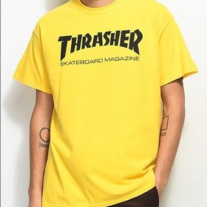 BRAND NEW * UNOPENED ** Thrasher Yellow Shirt